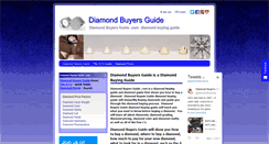 Desktop Screenshot of diamond-buyers-guide.com